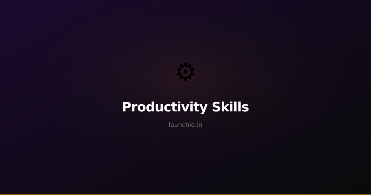 The Ultimate Guide to OpenClaw Productivity Skills